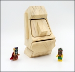 Moai bandsaw box