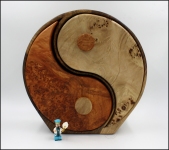Yin-yang bandsaw box by Taya
