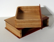 Book shaped bandsaw box, #0064