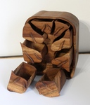Tree shaped bandsaw box, #0067b