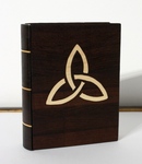 Book shaped bandsaw box, #00705a