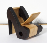 High heel bandsaw box, #0079