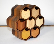 Honeycomb bandsaw box, #0089