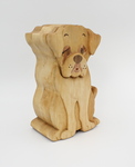 Dog shaped bandsaw box by Taya