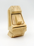 Moai bandsaw box by Taya