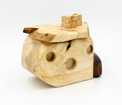 Flintstone house bandsaw box by Taya