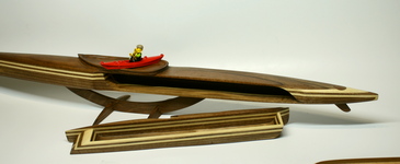 Kayak bandsaw box by Taya