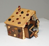 Gingerbread house bandsaw box