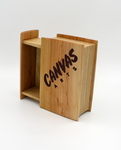 Canvas Arts book bandsaw box by Taya