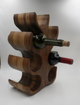Wooden wine holder by Taya