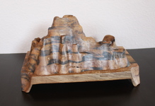 Scrollsaw mountain bowl by Taya