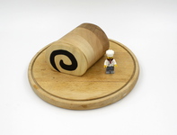 Roll cake bandsaw box by Taya